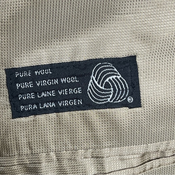 Vintage TINO Pure Virgin Wool Blazer Made in Canada Gold Crest Buttons Men’s 44R - Picture 11 of 12